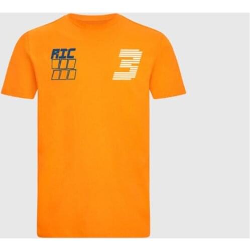 F1 T-shirt Co-branded Formula One Racing Round Neck Summer Car Overalls Team Men And Women Breathable Customization