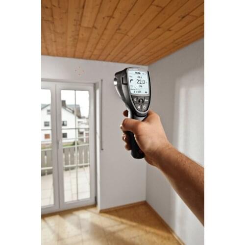 Testo 835-H1 Infrared Thermometer 0560 8353 IR Thermometer Plus Moisture Measuring For Temperature/Moisture/Dew Point