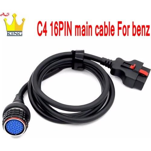 Best quality MB star C4 c5 sd connect OBD2 cables 38PIN/14PIN/OBD 16PIN LAN main cable obd2 car cables Diagnostic tool adapter
