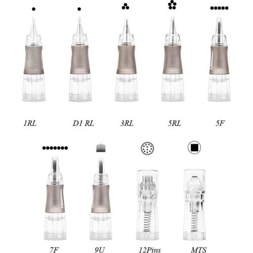 Cartridges Needle Disposable Replacement Parts Tattoo Cartridge Needles Liner 1/3/5/7 Tip for Tattoo Machine