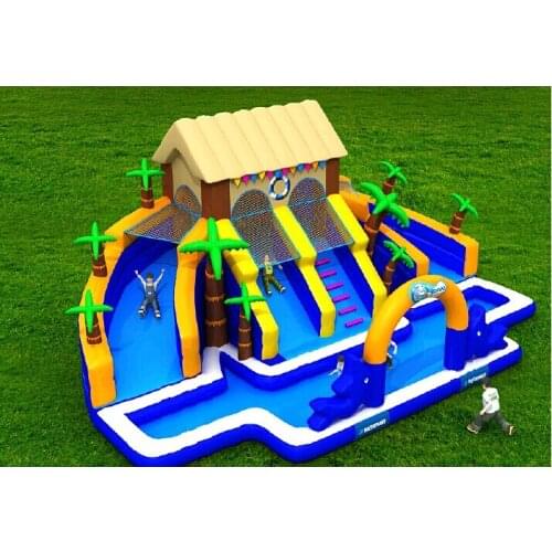 China Guangzhou) manufacturers selling inflatable slides, inflatable castles, CHA-135