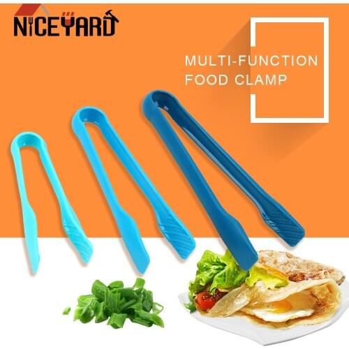 NICEYARD Bread Cake Clip 14/19/25cm Length 3 Pcs/Set Barbecue Accessories Food Tong Food Grade PP Material Baking Tools