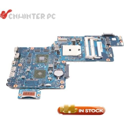 NOKOTION H000041580 H000043590 MAIN BOARD For Toshiba satellite L875D C875D Laptop Motherboard Socket FS1 DDR3 HD7600M Seires