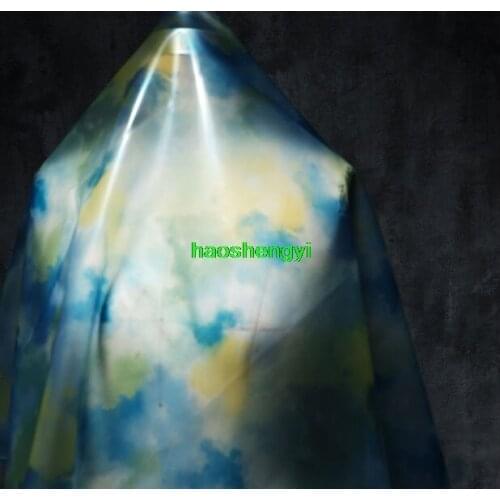 Frosted translucent cloud bright dark texture TPU creative fabric/half size price