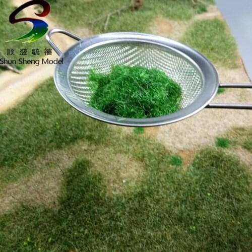 Mini Model Tool Colander scene sand lawn grass planting vegetation to make DIY tools