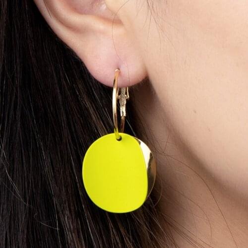 Jaeeyin 2021 New Arrivals Trendy Summer Holiday Earrings Pretty Chic Charming Sweet Decorate Cute Gift For Women Girl Children