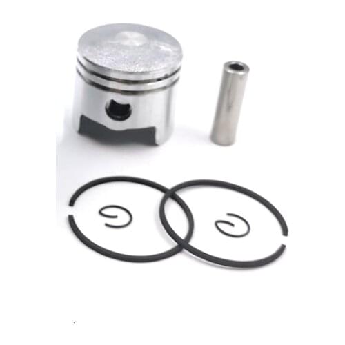 Piston kit 37mm for KAAZ Kawasaki TH34 TH34D 2 cycle 34CC Trimmer brush cutter cylinder rings pin clips assy replacement