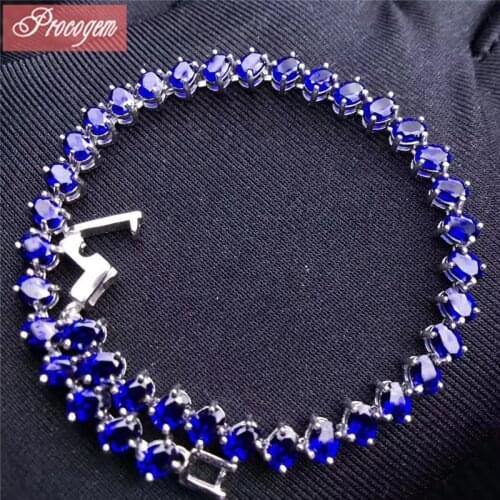 Синие браслеты Procogem China At AliExpress