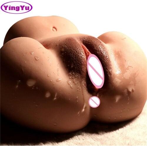 Super Realistic Big Ass Male Masturbator Artificial Women Vagina Masturbator 3D Sex Doll For Man Adult Sex Toys Masturbator