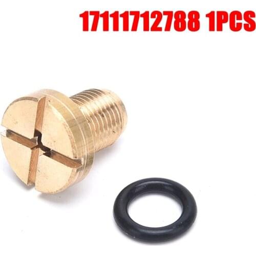 1SET Auto Parts Radiator Expansion Cooling Bottle Tank Screw 17111712788 For BMW E39 E46 E52 E53 E83 E85 E86 E87 Z3 For Mini