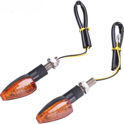 14LED Universal Motorcycle Flashing Turn Signal Light Lamp Indicator Light Amber Blinker Light LED Flasher Relay 12V
