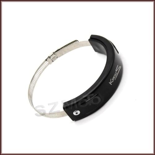 For BMW K1300S Motorcycle Accessories Universal Silencer/Round Oval Exhaust Protector Can Cover Fit Scope 100MM-140MM Logo