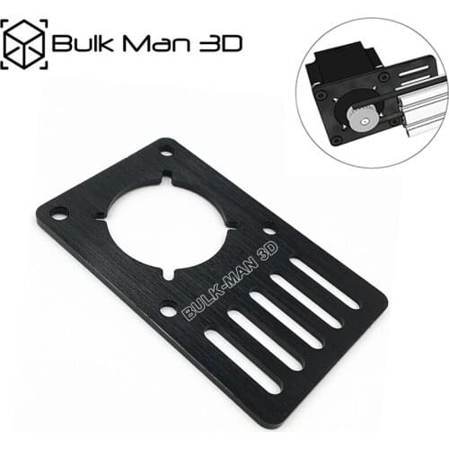 50pcs/Lot wholesale Aluminum Nema 23 Stepper Motor Mount plate for V-Slot OX CNC Machine 3D Printer CNC Parts