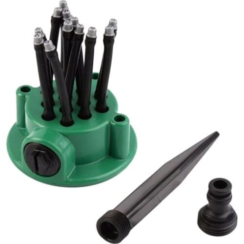 360 Degree Garden Automatic Multi-Watering Sprinkler Lawn Irrigation Sprinkler Watering Nozzle Gardening Tools