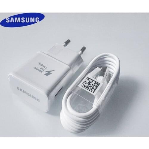 SAMSUNG Galaxy S10 S8 S9 Plus Fast Charger USB Adapter Quick Charge USB Type C Cable For Galaxy A90 A80 A70 A60 Note 10 Plus 10