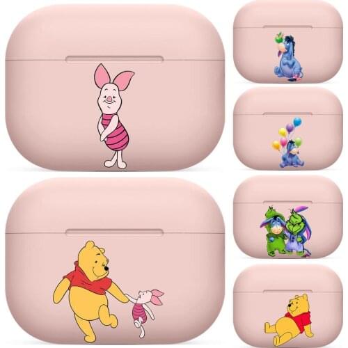 Eeyore For Airpods pro case Protective Bluetooth Wireless Earphone Cover For Air Pods airpod case air pod cases Pink