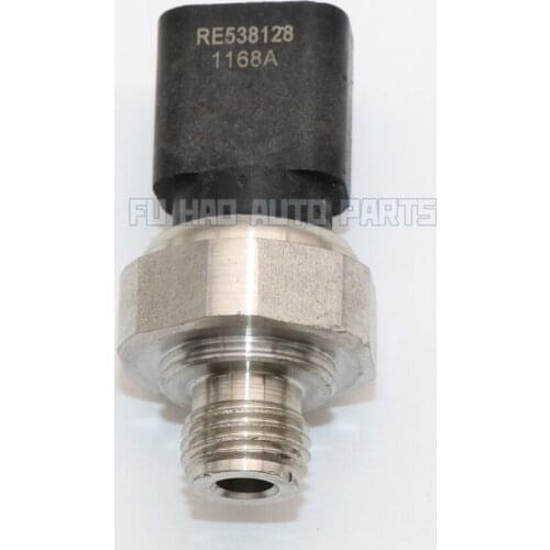 Original Fuel Pressure Sensor RE538128 for John Deere 130G 160GLC 180GLC 210G 250GLC 290GLC 300GLC 350GLC 380GLC