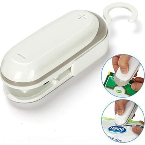Sealing Clip Portable Manual Bag Sealer for Kitchen Packages Mini Organizer Home Snacks Food Kitchen Storage and Organization