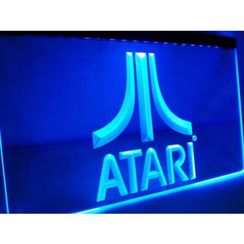 LH022- Atari Game PC Logo Gift Display LED Neon Light Sign home decor crafts