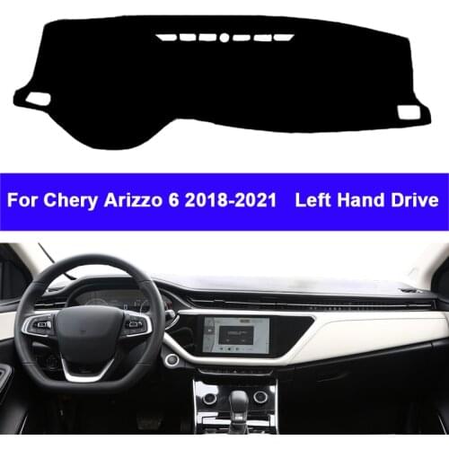 Auto Car Dashboard Cover DashMat Carpet Cape For Chery Arizzo 6 Arizzo6 2018 2019 2020 2021 Center Console Protector Sun-Shade