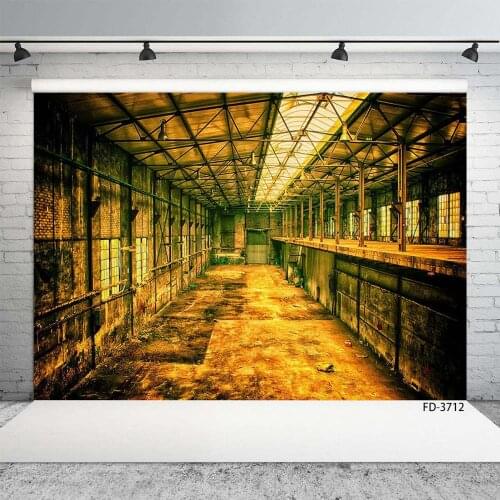 Nostalgic Factory Photographic Backdrops Computer Printed Vinyl Photography Backgrounds for Children Pets Portrait Photo Studio