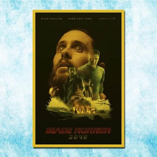 Classic Movie Blade Runner 2049 Poster Art Silk Canvas Retro Print For Home Room Decor-050