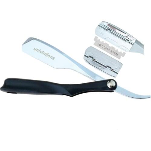 Spring Inside Dural Edge Razors Knife Women Men Hair Removal Barber Razors Shaving Shavette Beard Face Underarm Body Eyebrow