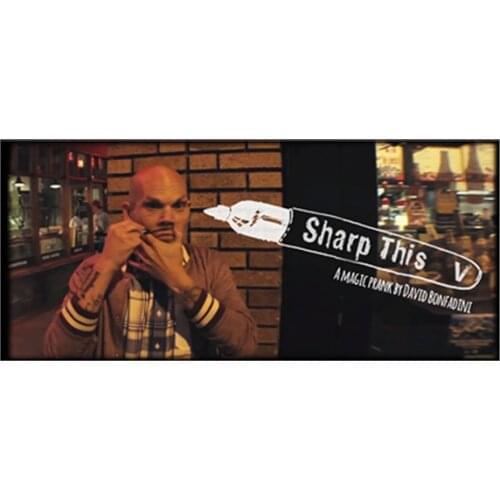 Sharp This (Gimmick) - Magic Tricks,Mentalism,Close Up Magic Props,Stage,Accessories,Coin Magic,Magician Toys Street Magia