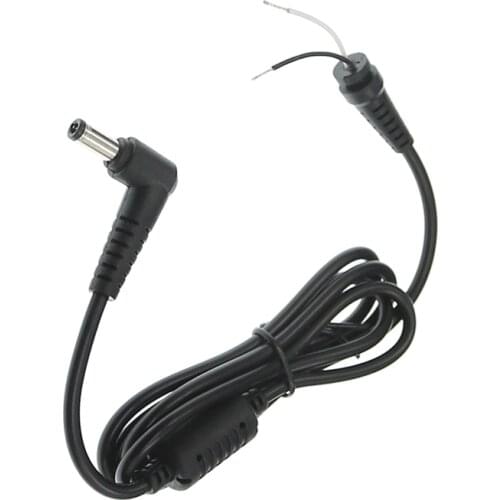 5.5X2.5mm DC Power Male Tip Plug Connector With Cord/ Cable For Toshiba Asus Lenovo Fujitsu Siemens Laptop Adapter