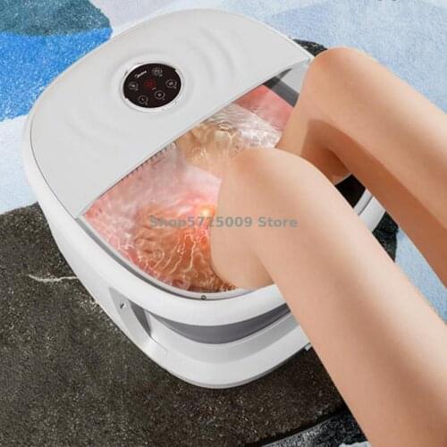 Foot Soaking Bucket Foldable Foot Bath Massage Household Small Thermostatic Health Care Artifact Fathers Day Gift