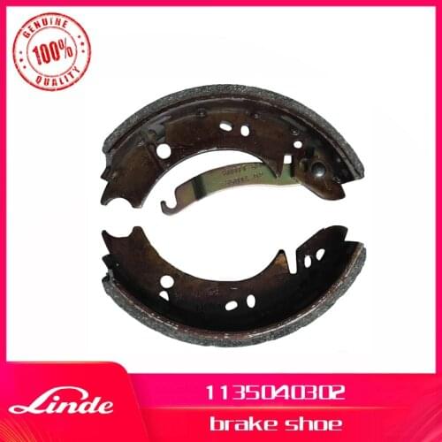 Linde forklift genuine part brake shoe 1135040302 used on 115 1123 113 electric reach truck R14 R16 R20 new service spare parts