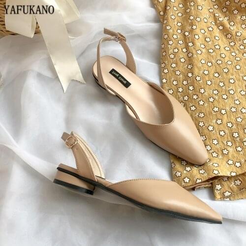 YAFUKANO Low-heeled Shoes