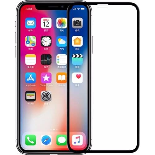 For Apple iPhone X Xs Tempered Glass Full Cover Original Nillkin 3D CP+ Max Screen Protector For iPhoneX 10 Xs