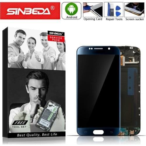 OLED For SAMSUNG Galaxy S6 G920F G920A G920T LCD Display Touch Screen with Frame Digitizer Assemble For Samsung S6 LCD Display