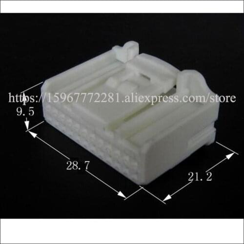 1318917-1 free shipping 1set female Connector cable Terminal connector socket 24 pin Connector automotive plug seal 1318917-1
