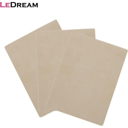 5PCS/lot Rubber Practice Skin Pigment Free For Microblading Permanent Makeup Tattoo Training Learning Fake False Blank Skin