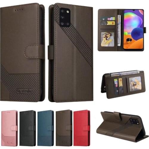 Flip Leather Case For Samsung Galaxy A52 A72 A32 A22 A12 A02 A03S A51 A71 A31 A50 A70 S21 S20 S10 S9 Magnetic Wallet Card Cover