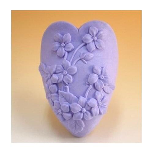 Violet 50105 Craft Art Silicone Soap mold Craft Molds DIY Handmade soap molds