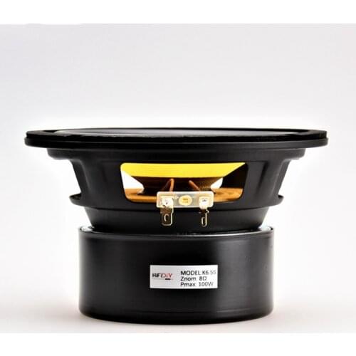 HF-306 HiFi Speakers DIY 6.5 inch bass speaker mid-woofer unit K6.5S upgrade SS6.5R 8ohm/4ohm