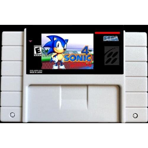 Sonic 4 USA- NTSC version 46 pins Video games card NTSC version for Retro Video games Console