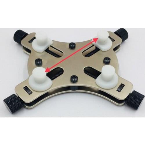 Watch Repair Tool Back Case Opener Fixing Seat Durable Metal Four-leg Clamp Table Seat Watch Repair Tool Parts Watchmaker Tools