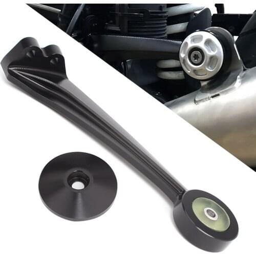 Motorcycle Exhaust Muffler Pipe Bracket Mount Holder For BMW R Nine T 2014-2019 2015 2016 2017 2018