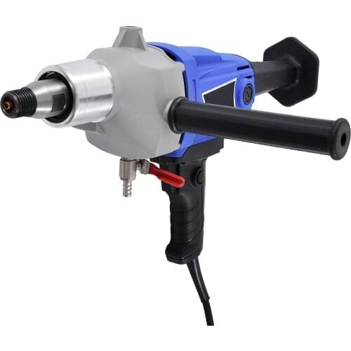 New Upgraded Portable Handheld Water Drill Waterless Seal Engineering Water Drill Diamond Drilling Machine 220V 2100W 1900r/min