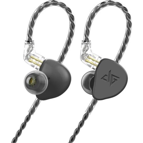 Original AUGLAMOUR F300 Dynamic HiFi Music Monitor DJ Sports In-Ear Earphones 0.78mm PIN Detachable Cable RT3 F200 F300 T2