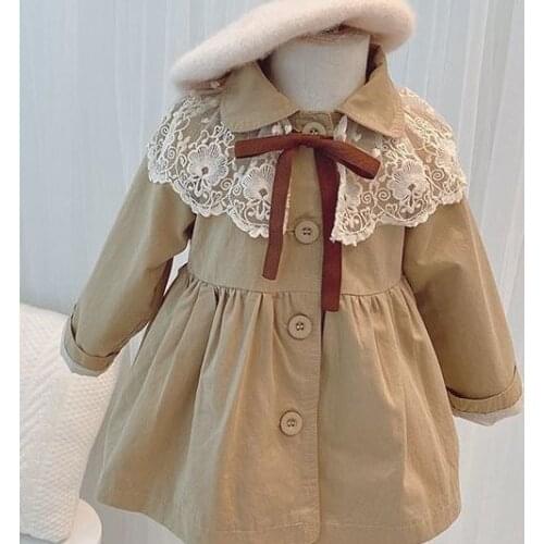 OUOBOUOKID Trench Coats For Girls