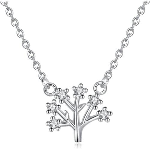 REETI 925 Sterling Silver wishing tree Necklaces & Pendants For Women Fashion Lady Festival Gift Sterling-silver-jewelry