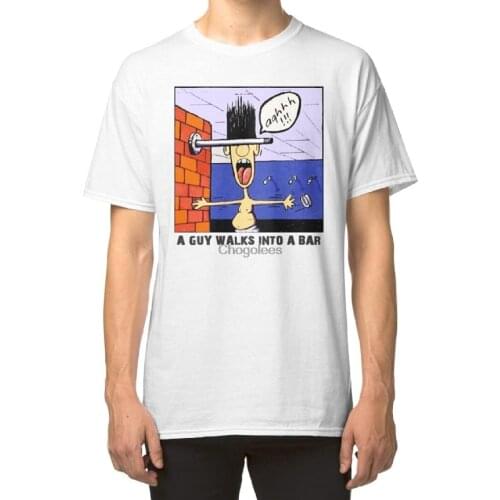 A Guy Walks INTO A BAR Classic Unisex T-Shirt Ladies T-Shirt Sweatshirt Hoodie ZIYY