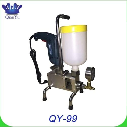 Polyurethane injection grouting machine repairing cracks