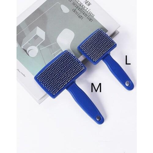 1Pcs Pet Hair Trimmer Comb Dog Cat Grooming Supply Brush Slicker Tool Pet Dog Practical Needle Comb Hair Remover