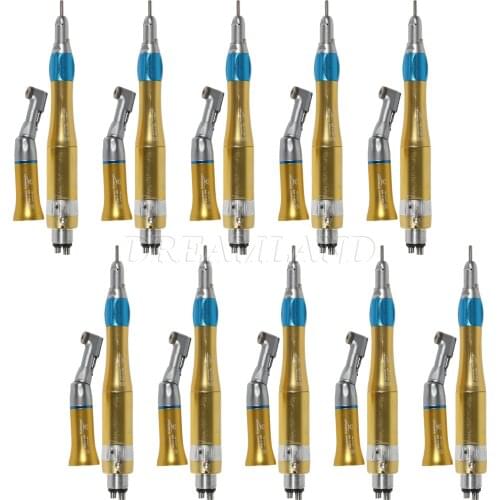Yabangbang Dental Low Speed Contra angle Latch Type / Straight Nosecone / 4 hole Air Motor Fit NSK